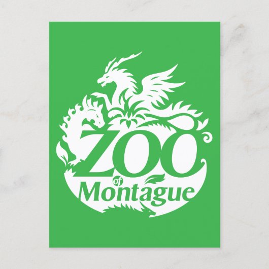 Zoo De Montague - Carte Postale (Devant)