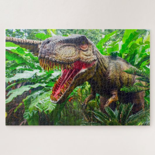 Zoo de Singapour Dinosaur. Jigsaw Puzzle (Horizontal)
