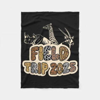 Zoo excursie squad veld dag 2025 bijpassende Teach Fleece Deken