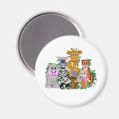 ZOO Girl Magneet (Voorkant / Achterkant)