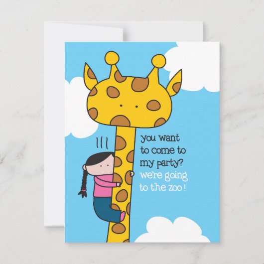 Zoo - Invitation (Devant)