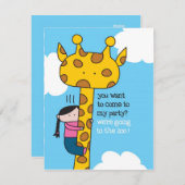 Zoo - Invitation (Devant / Derrière)