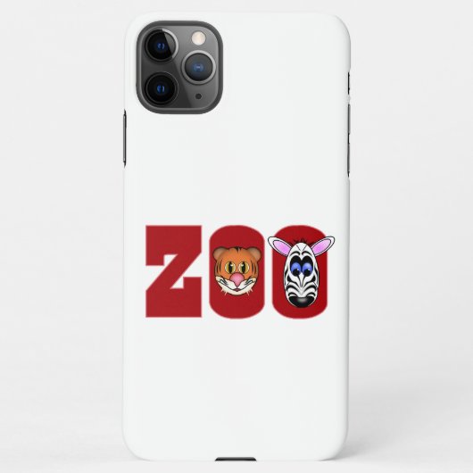 ZOO iPhone CASE Hoesje (Achterkant)