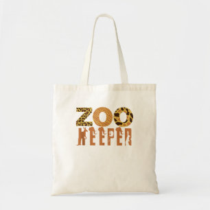 Zoo Keeper Animal Love Art Oerwoud Safari Exp Tote Bag