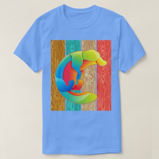 Zoo Keeper Australia Animal Platypus T-shirt (Design voorkant)