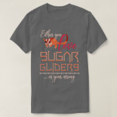Zoo Keeper Gift Australia Animal Sugar Glider T-shirt (Design voorkant)