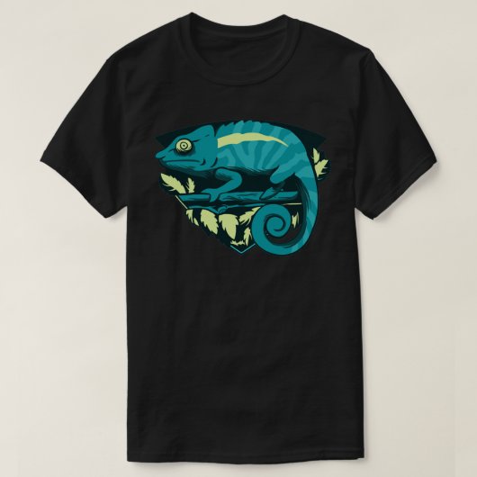 Zoo Keeper Gift Rainforest Chameleon T-shirt (Design voorkant)