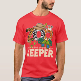 Zoo Keeper Halloween Party Safari Zookeeper T-shirt