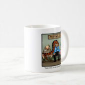 Zoo Keeper Humour Mug cadeau (Devant droit)