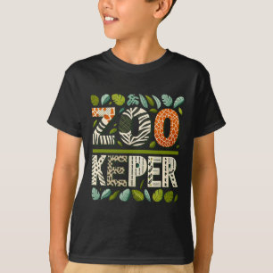 Zoo Keeper Kostuum Volwassen Halloween Party Safar T-shirt
