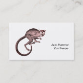 Zoo Keeper Visitekaartje (Voorkant)