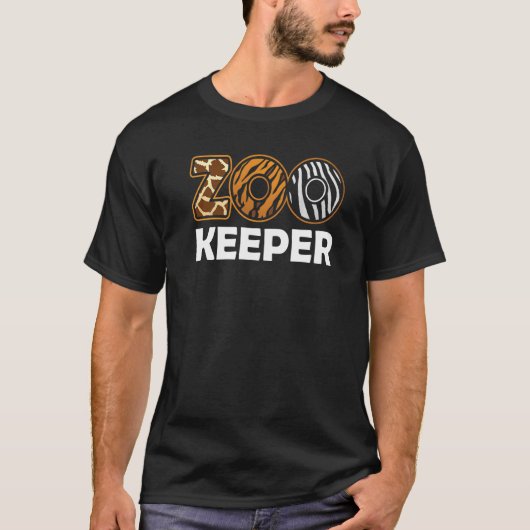 Zoo Keeper Zookeeping Zoos Keeping Zookeeper T-shirt (Voorkant)