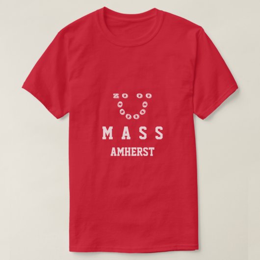 ZOO MASS AMHERST T-SHIRT (Design voorkant)