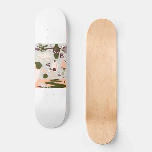Zoo pont de skateboard moderne (Recto)