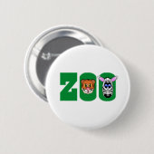 ZOO RONDE BUTTON 5,7 CM (Voorkant /achterkant)