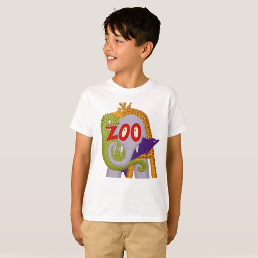 Zoo ! T-shirt (Devant entier)