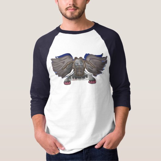 Zoo Tapes 3/4 Sleeve T Shirt (Voorkant)