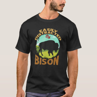 Zoo Wildlife Animal  Zookeeper Buffalo Bison T-shirt