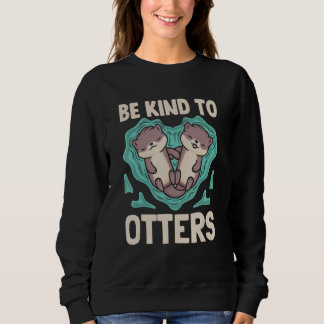 Zoo Wildlife Animal Zookeeper Cute Otter Trui