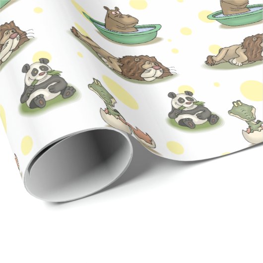 Zoödieren Cadeaupapier (Rol Hoek)