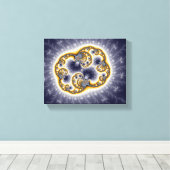 Zooh - Fractal Canvas Afdruk (Insitu (Houten vloer))