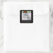 ZOOKA DREAD VIERKANTE STICKER (Tas)