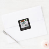 ZOOKA DREAD VIERKANTE STICKER (Envelop)