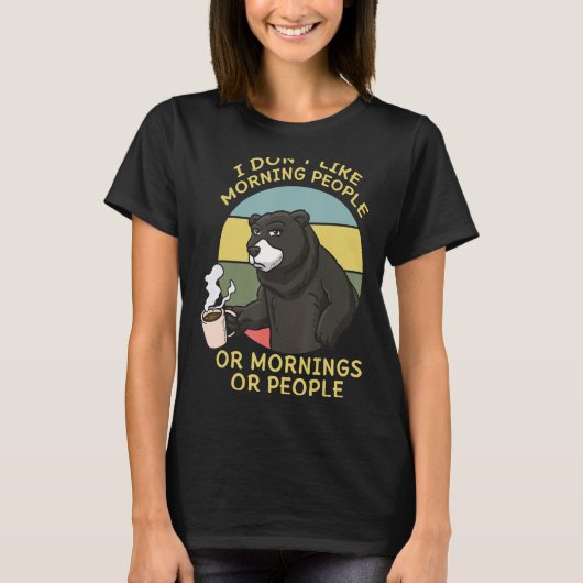 Zookeeper Coffee Drinker Caffeine Wildlife Beer T-shirt (Voorkant)