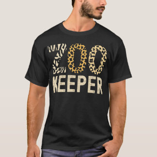 Zookeeper Zoo Animals Safari Zoo Keeper - graphic T-shirt