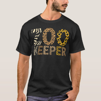 Zookeeper Zoo Animals Safari Zoo Keeper T-shirt