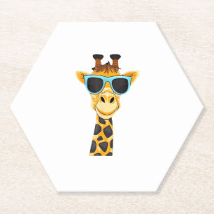 Zookeeper Zoo Crew Wild Print Afrikaanse Safari Sq Kartonnen Onderzetters