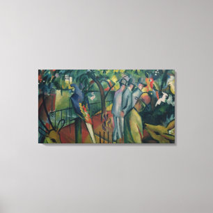 Zoological Garden I, 1912 Canvas Afdruk