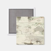 Zoologische geografie magneet (Voorkant / Achterkant)