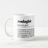 Zoologist Definition, Dictionary Poster, Quote Koffiemok (Links)