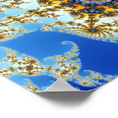 Zoom04 Composiet 8 +Boxes blauw Poster (Hoek)