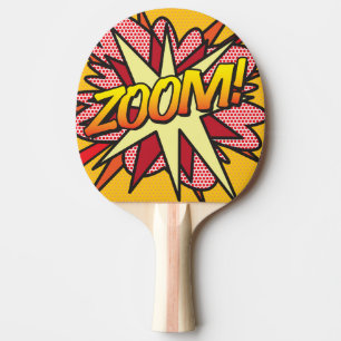ZOOM Grappig stripboek Smack Talk Cool Modern Tafeltennisbatje