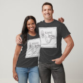 Zoom grappig t-shirt (Unisex)