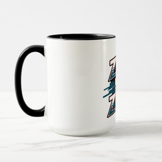 Zoom Past Zenith Rocket Mug - Combusquez vos ambit (Gauche)
