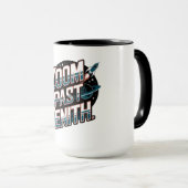 Zoom Past Zenith Rocket Mug - Combusquez vos ambit (Devant droit)