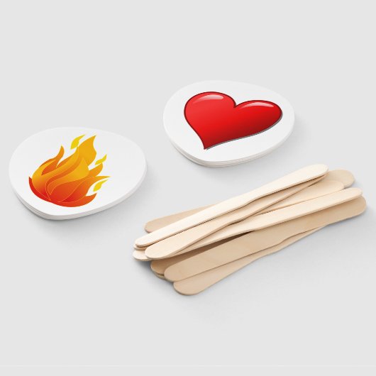 Zoom Virtual Meeting Reaction Icons Paddle Handwaaier (Niet-gemonteerd)