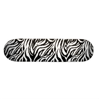 zoom_zebra_print, zoom_zebra_print, zoom_zebra_.. skateboard