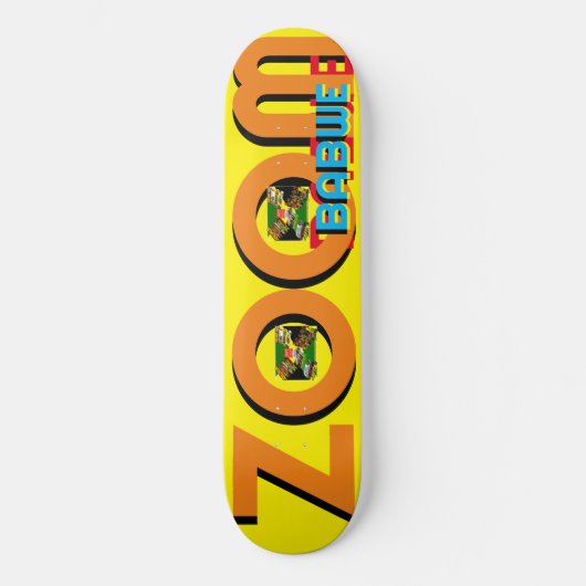 ZOOMBABWE JMT 8 1/4" Skateboard Deck (Voorkant)
