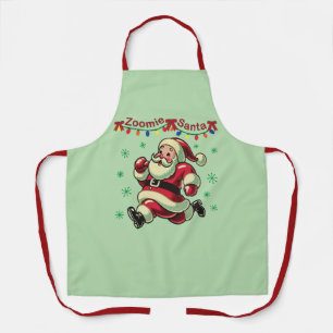 Zoomie Kerstman Kerstmis Schort