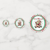 Zoomie Santa Christmas Confetti (Achterkanten)