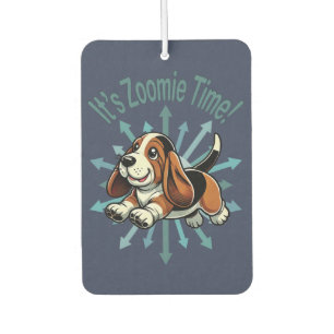 Zoomie Time Basset Hound bijvoorbeeld Luchtverfrisser