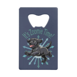 Zoomie Time Black Lab