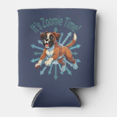 Zoomie Time Boxer Blikjeskoeler (Voorkant)