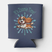 Zoomie Time Cavalier Spaniel bijvoorbeeld Blikjeskoeler (Voorkant)