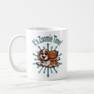 Zoomie Time Cavalier Spaniel bijvoorbeeld Koffiemok
