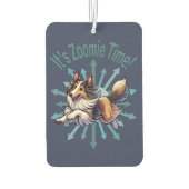 Zoomie Time Collie Luchtverfrisser (Achterkant)